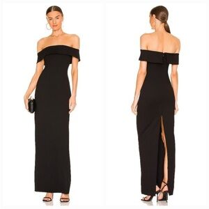 Lovers + Friends Black Maxi Dress